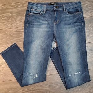 JOE'S SKINNY ANKLE JEANS IN ELLEN WASH, 8 (29)